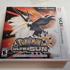 Pokemon ultra sun for nintendo 3DS factory sealed NEW